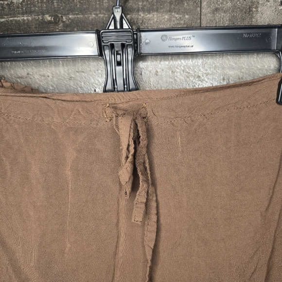 brandy melville john galt brown tiered skirt - Picture 2 of 4